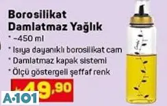 BOROSİLİKAT DAMLATMAZ YAĞLIK BOROSİLİKAT DAMLATMAZ YAĞLIK